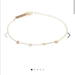 Zoe Chicco Gold Love Bracelet (never worn)